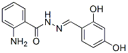 Anthanilic acid N'-[(2,4-dihydroxyphenyl)methylene] hydrazide CAS#: 102915-34-4