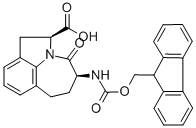 Azepino[3,2,1-hi]indole-2-carboxylicacid,1,2,4,5,6,7-hexahydro-5-[[(9H-fluoren-9-ylmethoxy)carbonyl]amino]-4-oxo-,(2S,9S)-(9CI) CAS#: 204326-24-9