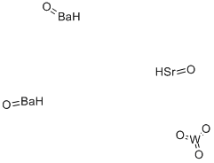 BARIUM STRONTIUM TUNGSTEN OXIDE CAS#: 14871-56-8