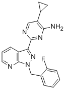 BAY 41-2272 CAS#: 256376-24-6
