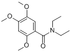 BENZAMIDE, N,N-DIETHYL-2,4,5-TRIMETHOXY- CAS#: 105518-12-5