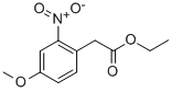 BENZENEACETIC ACID, 4-METHOXY-2-NITRO-, ETHYL ESTER CAS#: 108274-39-1