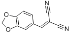 (BENZO[3,4-D]1,3-DIOXOLAN-5-YLMETHYLENE)METHANE-1,1-DICARBONITRILE CAS#: 2972-82-9