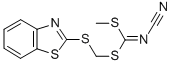 [(BENZO[D]THIAZOL-2-YLTHIO)METHYL] METHYLCYANOCARBONIMIDODITHIOATE CAS#: 109348-92-7