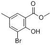 BENZOIC ACID,3-BROMO-2-HYDROXY-5-METHYL-,METHYL ESTER CAS#: 17746-77-9