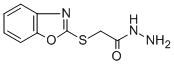 (BENZOOXAZOL-2-YLSULFANYL)-ACETIC ACID HYDRAZIDE CAS#: 113546-63-7