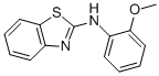 BENZOTHIAZOL-2-YL-(2-METHOXY-PHENYL)-AMINE CAS#: 1843-22-7