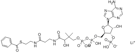 BENZOYL COENZYME A LITHIUM SALT CAS#: 102185-37-5