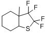 BENZO(b)THIOPHENE, OCTAHYDRO-3a-METHYL-2,2,3,3-TETRAFLUORO- CAS#: 100333-46-8