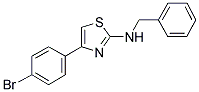 BENZYL-[4-(4-BROMO-PHENYL)-THIAZOL-2-YL]-AMINE CAS#: 262372-91-8