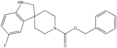 BENZYL 5-FLUOROSPIRO[INDOLINE-3,4'-PIPERIDINE]-1'-CARBOXYLATE CAS#: 209348-85-6