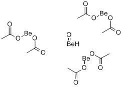 BERYLLIUM ACETATE BASIC CAS#: 19049-40-2
