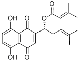 (BETA,BETA-DIMETHYLACRYL)SHIKONIN CAS#: 24502-79-2