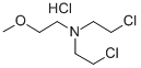 BIS(2-CHOROETHYL)-2-METHOXYETHYLAMINE CAS#: 27807-62-1