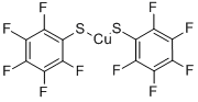 BIS(PENTAFLUOROPHENYLTHIO) COPPER(II) CAS#: 18504-19-3