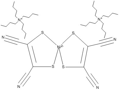 BIS(TETRA-N-BUTYLAMMONIUM) BIS(MALEONITRILEDITHIOLATO) NICKEL COMPLEX CAS#: 14876-79-0