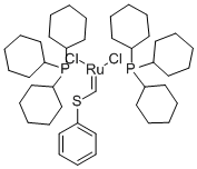 BIS(TRICYCLOHEXYLPHOSPHINE)[(PHENYLTHIO)METHYLENE]RUTHENIUM (IV) DICHLORIDE CAS#: 219770-99-7