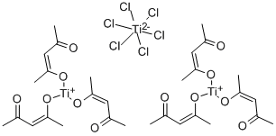 BIS[TRIS(2,4-PENTANEDIONATO)TITANIUM(IV)] HEXACHLOROTITANATE(IV) CAS#: 12088-57-2