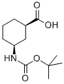 BOC-(+/-)-CIS-3-AMINOCYCLOHEXANE-1-CARBOXYLIC ACID CAS#: 222530-33-8