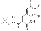 BOC-D-3,4,5-TRIFLUOROPHENYLALANINE CAS#: 205445-55-2
