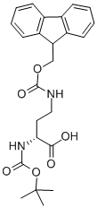 BOC-D-DAB(FMOC)-OH CAS#: 131570-57-5