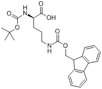 BOC-D-ORN(FMOC)-OH CAS#: 163336-15-0