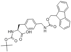 BOC-L-4-AMINOMETHYLPHENYLALANINE(FMOC) CAS#: 170157-61-6