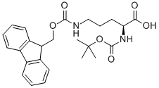 BOC-ORN(FMOC)-OH CAS#: 150828-96-9