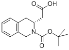 BOC-(R)-2-TETRAHYDROISOQUINOLINE ACETIC ACID CAS#: 332064-64-9