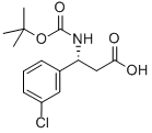 BOC-(R)-3-AMINO-3-(3-CHLORO-PHENYL)-PROPIONIC ACID CAS#: 500789-06-0