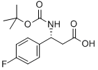 BOC-(R)-3-AMINO-3-(4-FLUORO-PHENYL)-PROPIONIC ACID CAS#: 479064-94-3