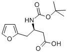 BOC-(R)-3-AMINO-4-(2-FURYL)-BUTYRIC ACID CAS#: 270596-33-3