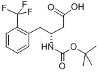 BOC-(R)-3-AMINO-4-(2-TRIFLUOROMETHYL-PHENYL)-BUTYRIC ACID CAS#: 269396-77-2