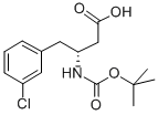 BOC-(R)-3-AMINO-4-(3-CHLORO-PHENYL)-BUTYRIC ACID CAS#: 331763-56-5