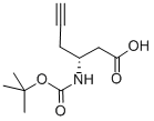 BOC-(R)-3-AMINO-5-HEXYNOIC ACID CAS#: 332064-91-2