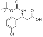BOC-(S)-3-AMINO-3-(3-CHLORO-PHENYL)-PROPIONIC ACID CAS#: 500770-74-1