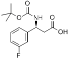 BOC-(S)-3-AMINO-3-(3-FLUORO-PHENYL)-PROPIONIC ACID CAS#: 500770-72-9