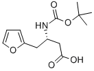 BOC-(S)-3-AMINO-4-(2-FURYL)-BUTYRIC ACID CAS#: 270263-06-4