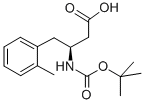 BOC-(S)-3-AMINO-4-(2-METHYL-PHENYL)-BUTYRIC ACID CAS#: 270062-90-3