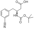 BOC-(S)-3-AMINO-4-(3-CYANO-PHENYL)-BUTYRIC ACID CAS#: 270065-86-6