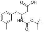 BOC-(S)-3-AMINO-4-(3-METHYL-PHENYL)-BUTYRIC ACID CAS#: 270062-93-6