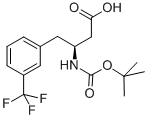 BOC-(S)-3-AMINO-4-(3-TRIFLUOROMETHYL-PHENYL)-BUTYRIC ACID CAS#: 270065-77-5