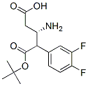 BOC-(S)-3-AMINO-4-(3,4-DIFLUORO-PHENYL)-BUTYRIC ACID CAS#: 270063-54-2