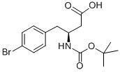 BOC-(S)-3-AMINO-4-(4-BROMO-PHENYL)-BUTYRIC ACID CAS#: 270062-85-6