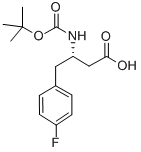 BOC-(S)-3-AMINO-4-(4-FLUORO-PHENYL)-BUTYRIC ACID CAS#: 218608-97-0