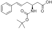 BOC-(S)-3-AMINO-(6-PHENYL)-5-HEXENOIC ACID CAS#: 270596-44-6