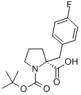 BOC-(S)-ALPHA-(4-FLUOROBENZYL)-PROLINE CAS#: 706806-65-7