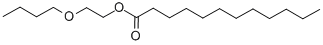 BUTOXYETHYL DODECANOATE CAS#: 109-37-5