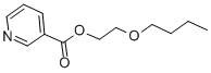 BUTOXYETHYL NICOTINATE CAS#: 1322-29-8
