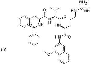BZ-PHE-VAL-ARG-4M-BETA-NA HCL CAS#: 102029-41-4